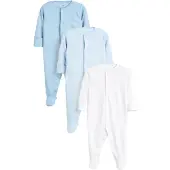 Next Pijama azul pastel / azul claro / blanco