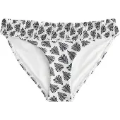Next Braga de bikini negro / blanco