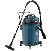 HBM Aspirador de construcción húmedo/seco PP 2x1200W 60L