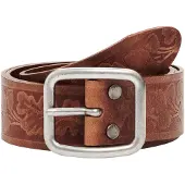 Desigual , Cinturón hojas, Cow Leather, MarróN, 95