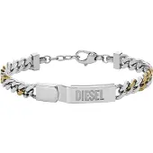 Diesel Pulsera oro / plata