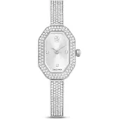 Swarovski Reloj analógico 'Dextera' plata / transparente