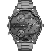 Diesel Reloj analógico 'Mr. Daddy' gris plateado