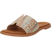 Bugatti Zapatos abiertos beige / azul / oro / menta