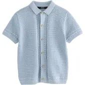 Next Camiseta azul claro