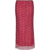 MyMo ROCKS Falda 'Fashion Look' rosa / rosa oscuro / negro