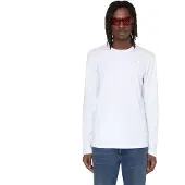 Diesel Camiseta 'T-DIEGOR-LS-MICRODIV' blanco