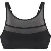 LASCANA Top de bikini negro