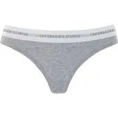 Copenhagen Studios Tanga gris / blanco