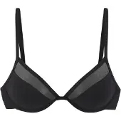 LASCANA Top de bikini negro