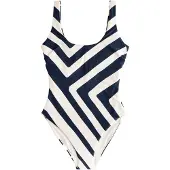 Next Traje de baño navy / blanco