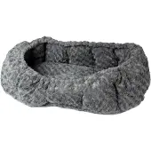 Karlie Bezug suave color gris para cesta de descanso Domus, dimensiones: 110 x 74 x 30 cm