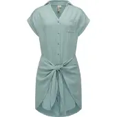 Ragwear Vestido camisero 'Bahaya' aqua