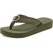 LASCANA Sandalias de dedo oliva