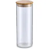 Zeller Recipiente de almacenamiento , 1,60 litros, diseño BAMBOO