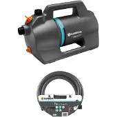 Gardena 09052-20 Gartenpumpe 4100 Silent Saugschlauch-Set