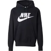 Nike Sudadera 'CLUB' negro / blanco