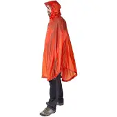 Exped - Bike + Hike Poncho - Poncho size 160-200 cm, rojo