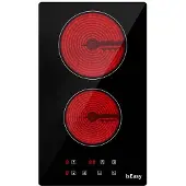 IsEasy Placa Vitrocerámica T2v-01m 30 Cm 2 Fuegos