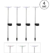 Globo Lighting Lámpara solar Globo, acero inoxidable, 1 LED; 33949-4