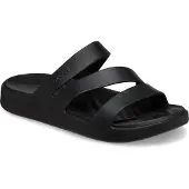 Crocs - Women's Getaway Strappy - Sandalias size W8, negro