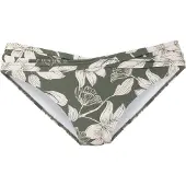s.Oliver Braga de bikini verde oscuro / blanco