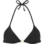 LASCANA Top de bikini negro