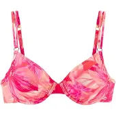 s.Oliver Top de bikini coral / melocotón / pitaya / frambuesa