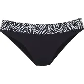 s.Oliver Braga de bikini negro / blanco