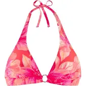 s.Oliver Top de bikini melocotón / salmón / rosa neón / rojo