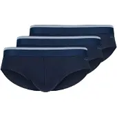 Skiny Braga navy / plata
