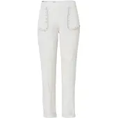 KOROSHI Pantalón beige / gris claro / plata / offwhite