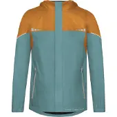 Normani Chaqueta de montaña 'Sointula' azul / naranja oscuro