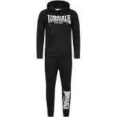 Lonsdale Ropa para correr 'Feeny' negro / blanco