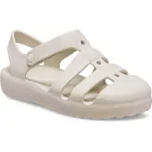 Crocs Zapatos abiertos 'Kindersandalen mit Klettverschluss „Classic Fisherman“' blanco