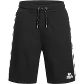 Lonsdale Pantalón deportivo 'Craigston' negro / blanco