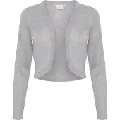 Kaffe Bolero 'Ankra' gris moteado