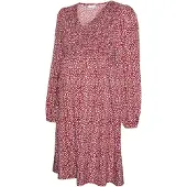 Mamalicious Vestido 'MLAdelaine' granadina / blanco
