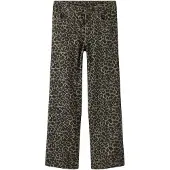 TWO SOON Pantalón beige oscuro / moca / negro