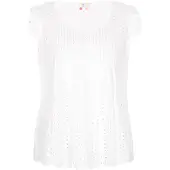 IZIA Top 'Boho' blanco