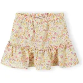 MINOTI Falda amarillo / naranja / rosa claro / blanco