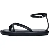 Desigual , Sandalia plana pulsera, Cow Leather, Negro, 39