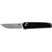 CJH - One-handed Knife Micarta - Cuchillos gris/negro