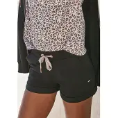 LASCANA Pantalón de pijama negro
