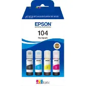 Epson Cartucho De Tinta Ecotank Multipack T104 T00p6