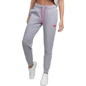 Lonsdale Pantalón deportivo gris / rosa