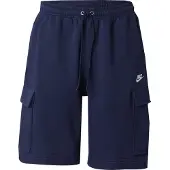 Nike Pantalón cargo 'CLUB' marino / blanco