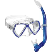 Mares Aquazone - Kid's Pirate - Kit de snorkel azul