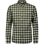 No-excess Shirt Check Smoke Talla: L | Camisas Casuales Outlet | Hombre