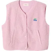 American vintage Chaleco 'HOKTOWN' rosa